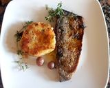 Foto del paso 6 de la receta: Trucha con tortitas de camarón y vegetales