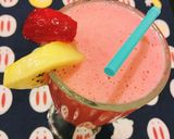 Hình bước làm 4 của món Strawberry Yogurt Smoothie