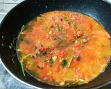 A picture of step 2 of Tomato cream soup.