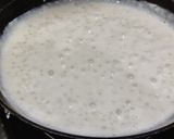 A picture of step 3 of Saboodana custard.