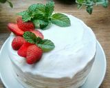 Foto langkah ke 6 dari resep Strawberry mille crepe.