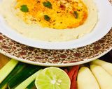 A picture of step 1 of Hummus.