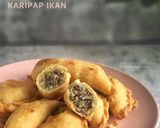 Gambar langkah 4 resipi Karipap Inti Ikan.