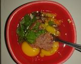 Foto langkah ke 3 dari resep Telor dadar kornet #bikinramadanberkesan.