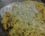 Parsley Lauki muthiya topped with pizza sezhwan sauce recipe step 2 photo