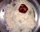 A picture of step 4 of Idiyappam.