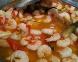 Foto langkah ke 4 dari resep Ide bekal kantor-sambal udang kuah.