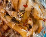 A picture of step 4 of Pickled radish's peel in soy sauce.