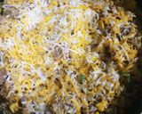 A picture of step 2 of Zucchini Hamburger Skillet.
