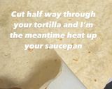 A picture of step 6 of Easy and Quick Vegetarian Quesadilla.