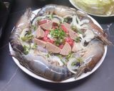 Hình bước làm 4 của món Lẩu Thái tôm càng xanh mực mai