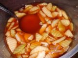Asinan buah simple (apel,mangga manalagi,rambutan)