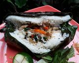Foto langkah ke 8 dari resep Nasi bakar peda jengkol.