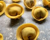 A picture of step 1 of Mushrooms tortelli.
