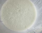 A picture of step 2 of Refreshing Mint chaas.