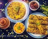 A picture of step 9 of Gujarati Methi Thepla (Fenugreek Flatbread).