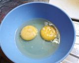 A picture of step 1 of Filled eggs #festive contest kakamega #author marathon.