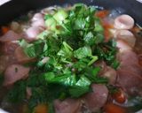 Foto langkah ke 6 dari resep Sup Makaroni Sosis.