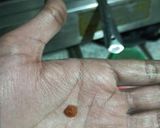 A picture of step 18 of Daal Palak.