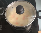 Foto del paso 4 de la receta: Crema de patata con verdura y solomillo de pollo rebozado