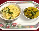 A picture of step 10 of Leftover Potato Sabzi.