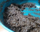 Foto del paso 4 de la receta: Galletones de algarroba, avena, almendra - tipo brownie más sanito - para mimarse y nutrirse 💝