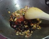 A picture of step 4 of Cauliflower Manchurian.