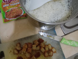 Nasi Goreng Nugget Simpel (Bekal Sekolah Anak)