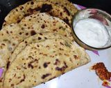 पनीर, कोकोनट पराठा (paneer, coconut paratha recipe in Hindi) रेसिपी चरण 6 फोटो