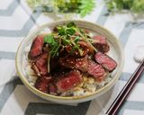 《影音食譜》牛排蓋飯&舒肥牛排套餐的食譜步驟12照片