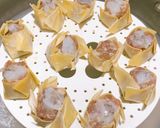 รูปขั้นตอนการทำที่ 6 ของ ขนมจีบหมูหน้ากุ้ง