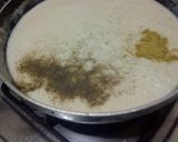 A picture of step 4 of Nawabi Paneer.