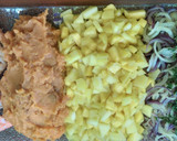 Foto del paso 5 de la receta: Briwat de gambas, mango y batatas