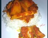 A picture of step 3 of Tinfish Curry.