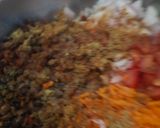 A picture of step 2 of Kollu sundal (south Indian snack).