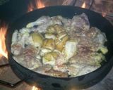 Foto del paso 3 de la receta: Pollo a la cerveza en disco de arado