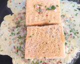 A picture of step 4 of Cheese Chicken Salami Omelette Sandwich.