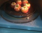 A picture of step 7 of Tricolour Stuffed Tomatoes.