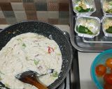 Foto langkah ke 3 dari resep Botok Telur Asin Bumbu Iris Praktis ✅.