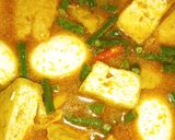 Foto langkah ke 4 dari resep Gulai Tahu Telur Kacang Panjang.