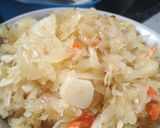 Foto langkah ke 7 dari resep Tumis Pepaya muda.