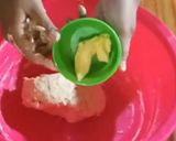 Foto langkah ke 1 dari resep Roti tawar burger pandan.