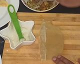 A picture of step 11 of Punjabi samosa | #weekbrown #rainbowchallange.