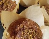 Φωτογραφία βήματος 5 της συνταγής Banana-Muffins «Μισό-Μισό»με αλεύρι ολικής και αλεύρι βρώμης