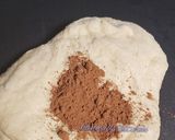A picture of step 3 of Leopard bread.
