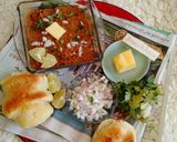 A picture of step 9 of Pav bhaji.