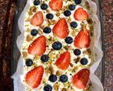 A picture of step 4 of BERRY NUTTY FROZEN YOGURT BARK 💕.