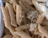 Foto langkah ke 6 dari resep Penne carbonara with smoked beef.