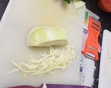 A picture of step 1 of Spring rolls.