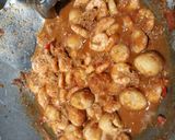 Foto langkah ke 3 dari resep Udang telur puyuh pedas.